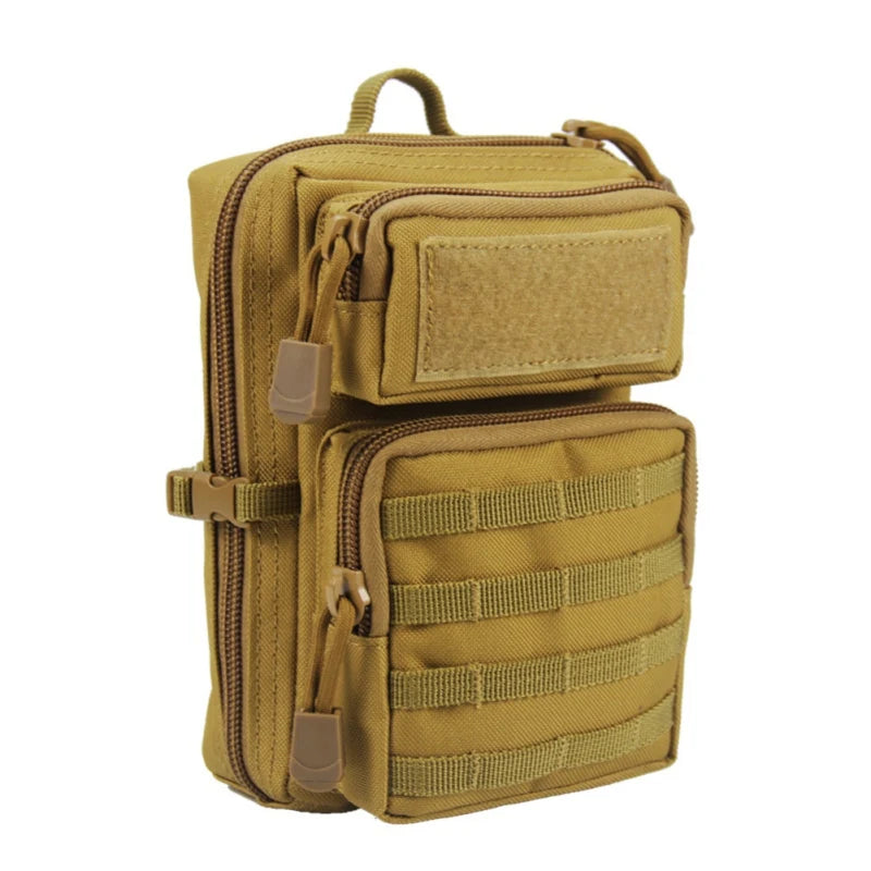 Outdoor Hunting EDC Bag Phone Holder Pouch Camping Hiking MOLLE System Backpack Utility Waist Bag