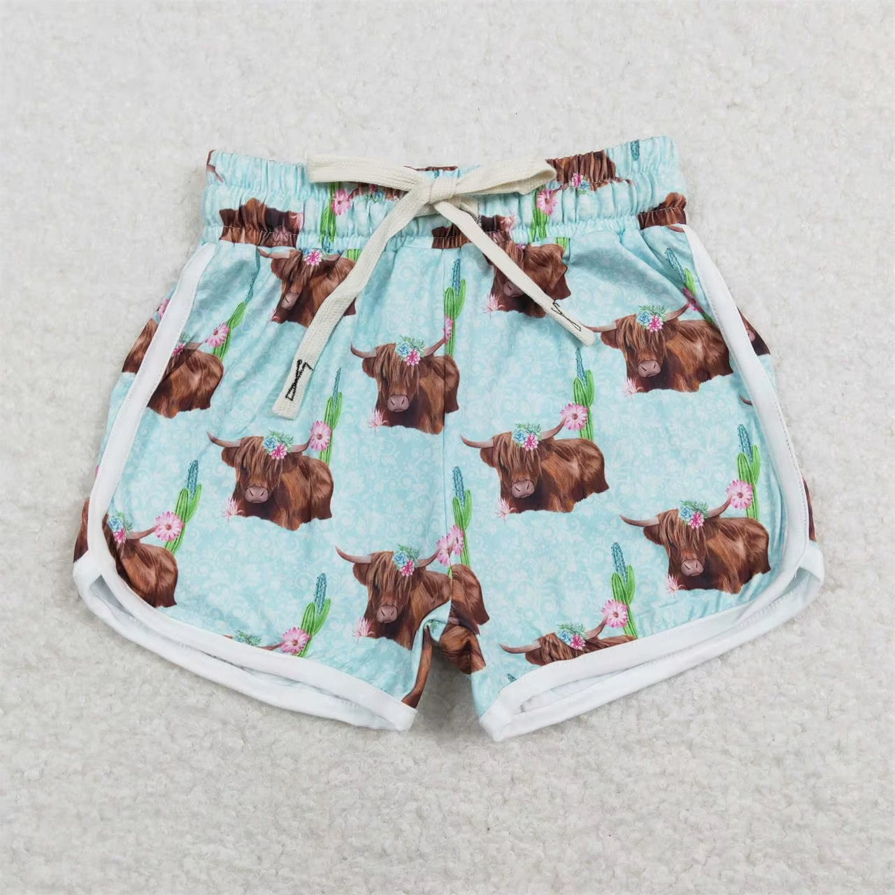 Wholesale Baby Girl Summer Camo Running Shorts Athletic Workout Beach Clothing Kids Children Toddler One Piece Clothes