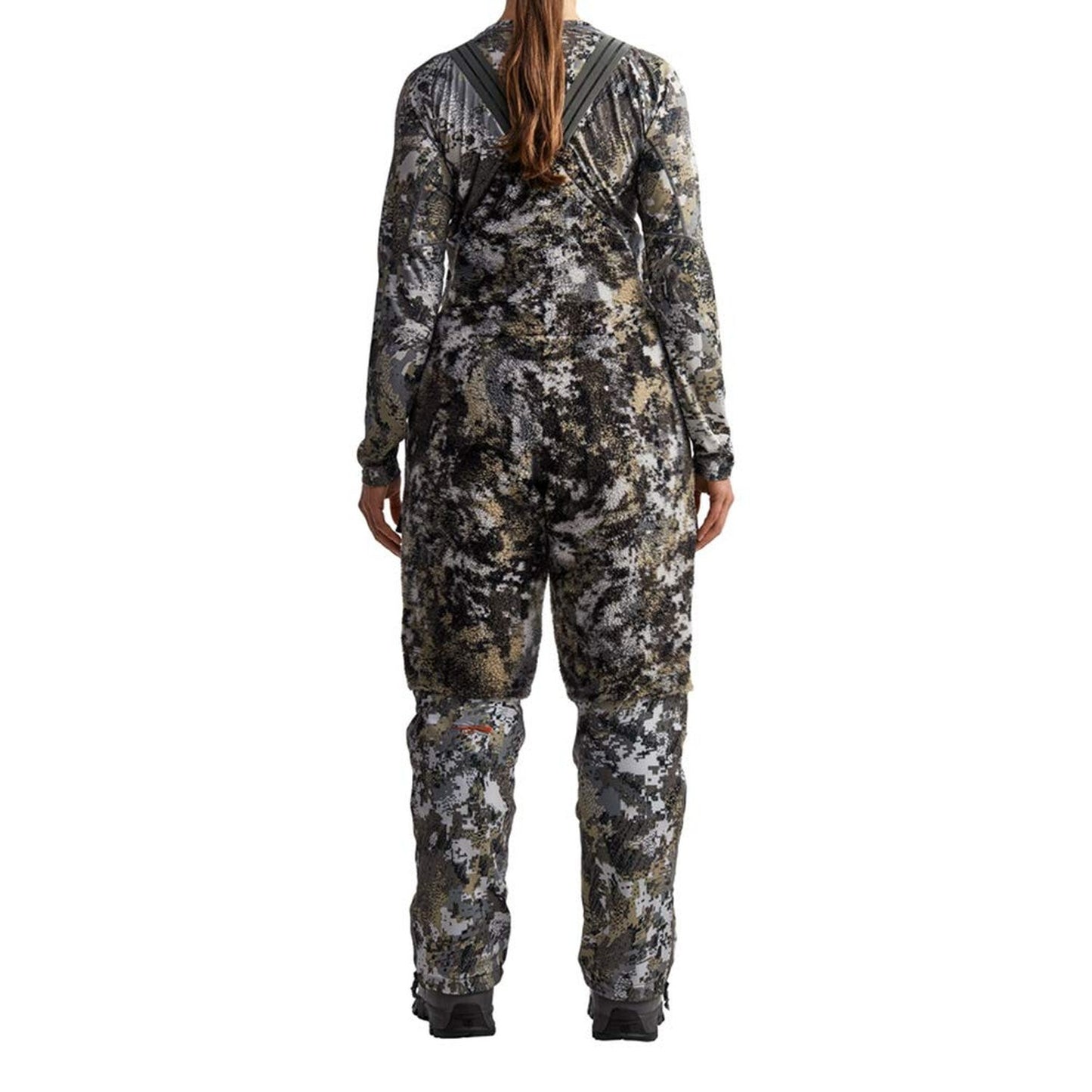 Sitka Women'S Hunting Camo Windproof Insulated Fanatic Bib Medium Elevated Ii