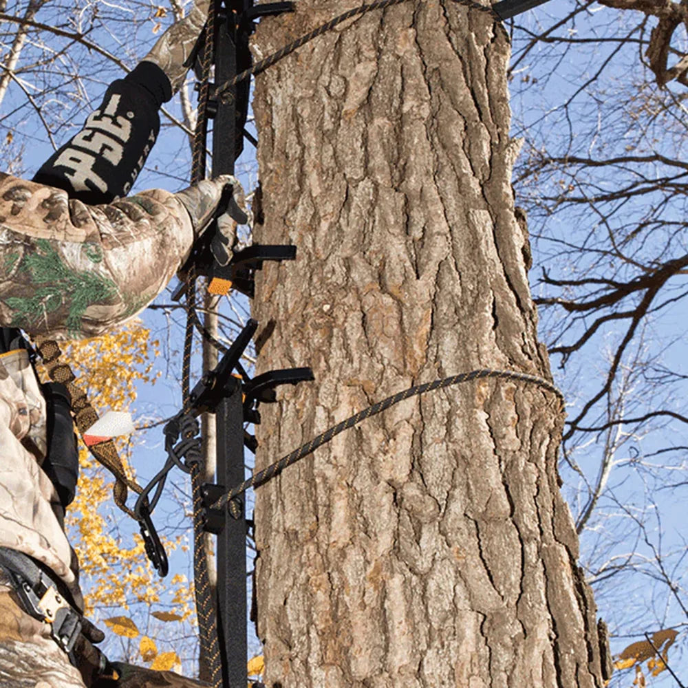 Pro Climbing Sticks, Tree Climbing Gear W/Rope Cam Attachment, 8 Pack