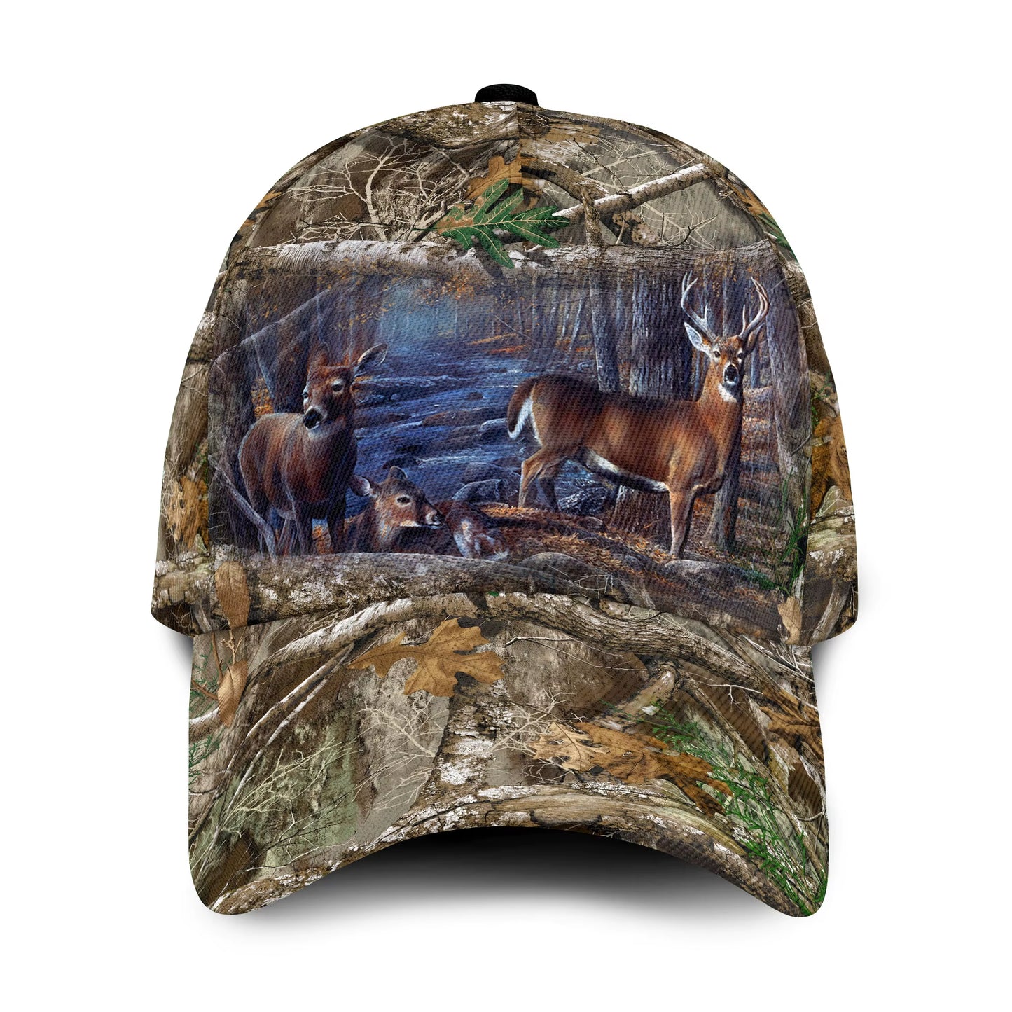Baseball Cap Love Deer Hunting Wildlife Printed Snapback Men Women Adult Breathable Summer Headwear Outdoor Sun Visor Hats