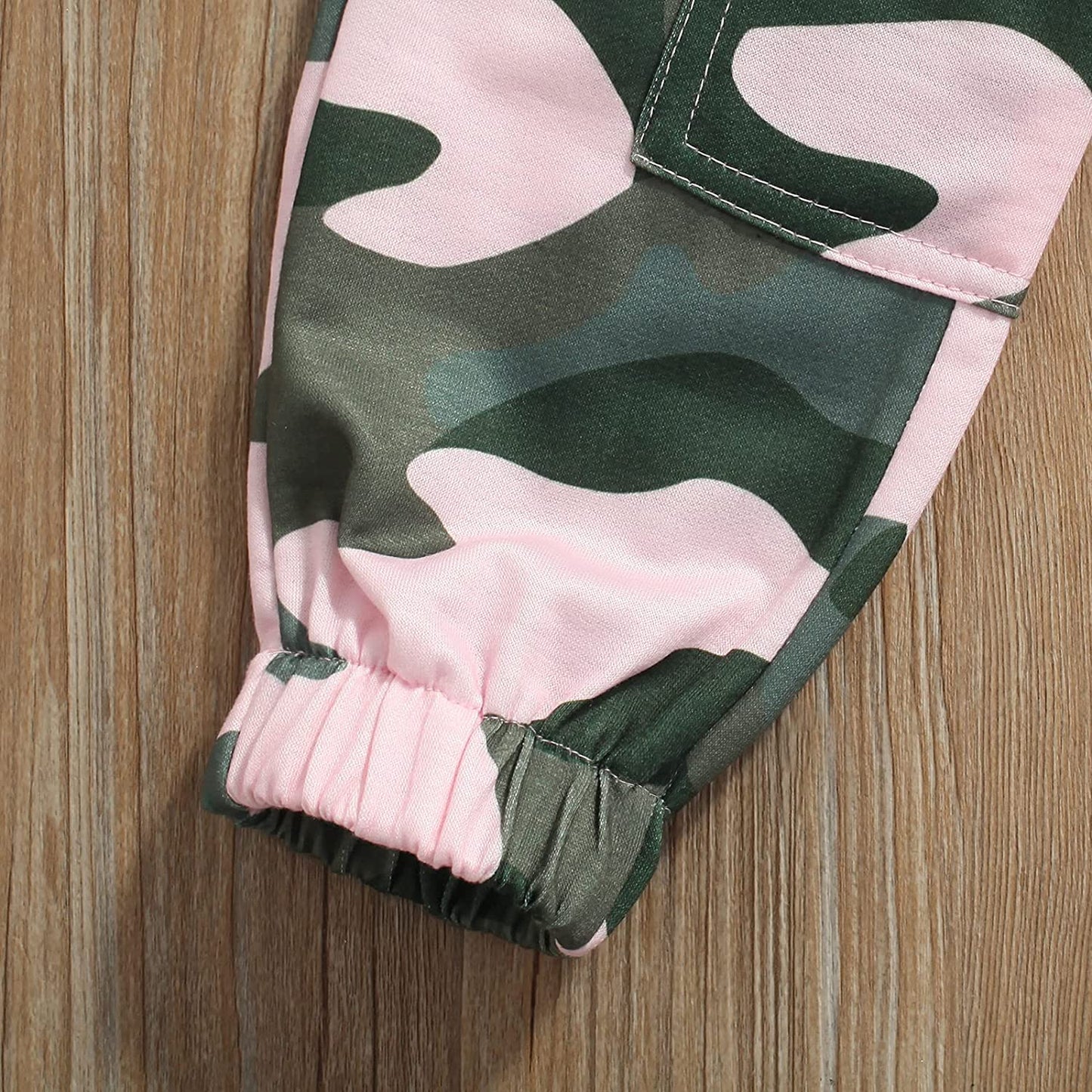 Toddler Girls Clothes 2T 3T 4T 5T Fall Outfits Baby Pullover Sweatshirt & Camouflage Pants Set Kids Winter Sweatsuit