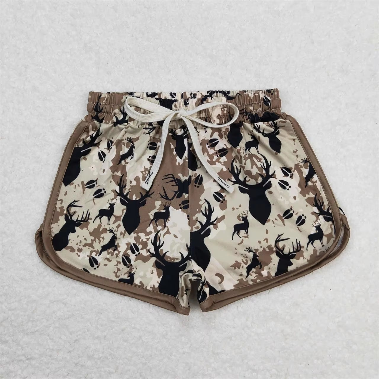 Wholesale Baby Girl Summer Camo Running Shorts Athletic Workout Beach Clothing Kids Children Toddler One Piece Clothes