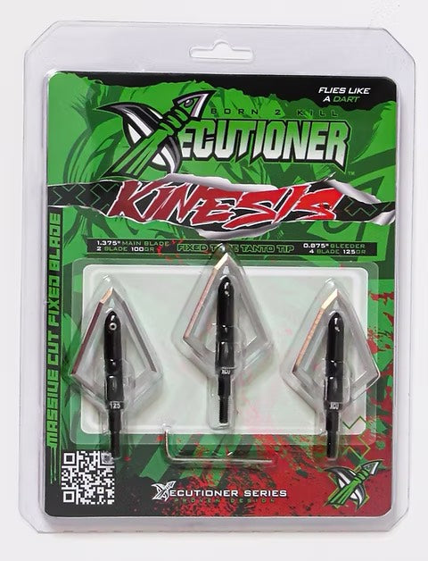 Executioner Broadheads Kinesis - Fixed Blade Broadhead