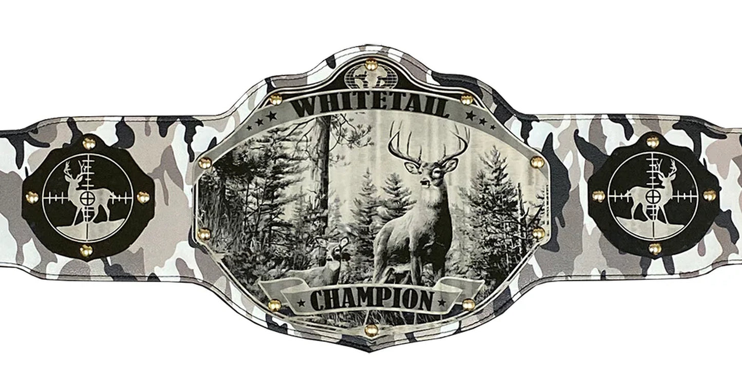 Hunting Championship Belt - Select Animal - Custom Text