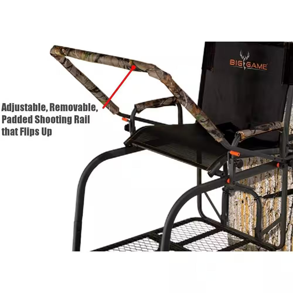 18.5 Ft. X 1.5 Ft. Hunter HD Deer Hunting 1-Person Ladder Tree Stand