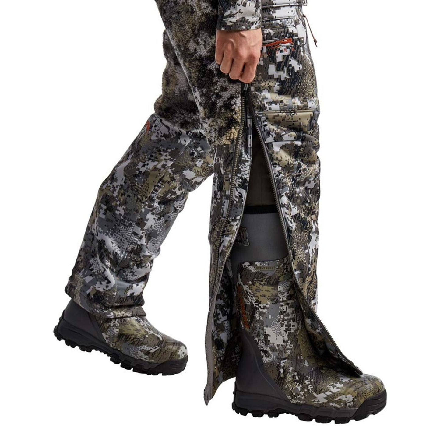 Sitka Women'S Hunting Camo Windproof Insulated Fanatic Bib Medium Elevated Ii