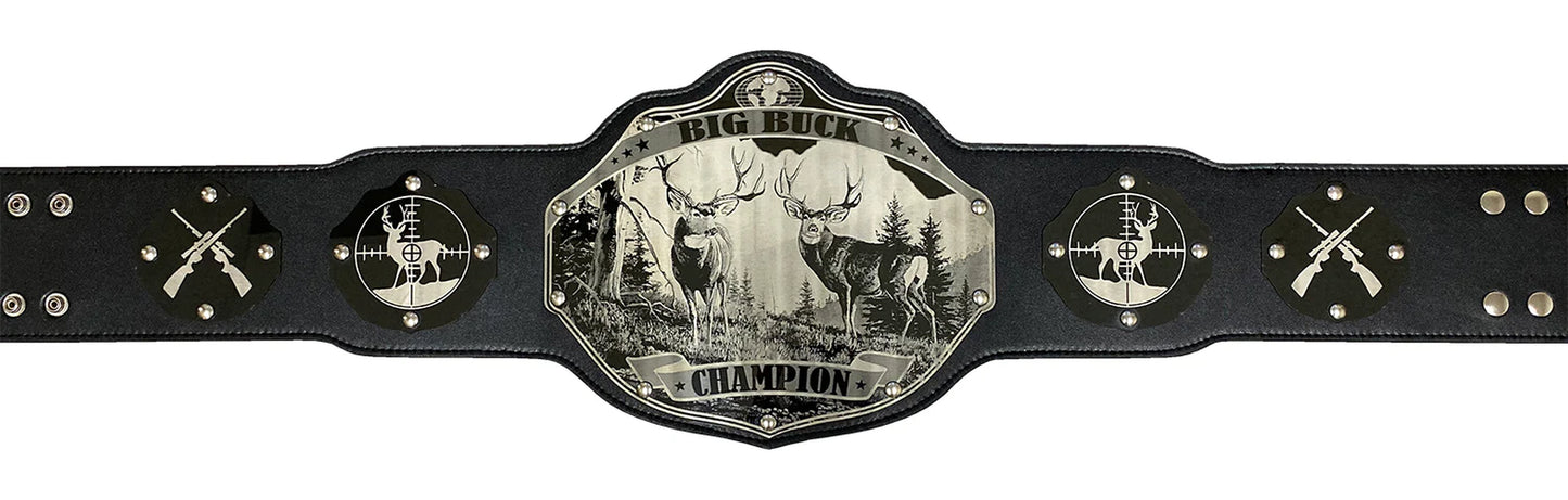 Hunting Championship Belt - Select Animal - Custom Text