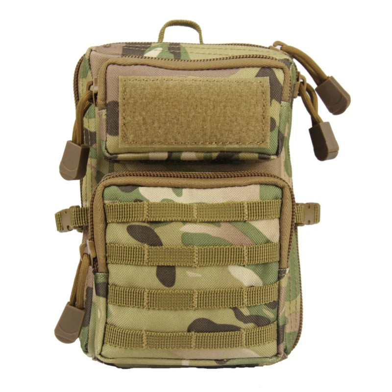 Outdoor Hunting EDC Bag Phone Holder Pouch Camping Hiking MOLLE System Backpack Utility Waist Bag