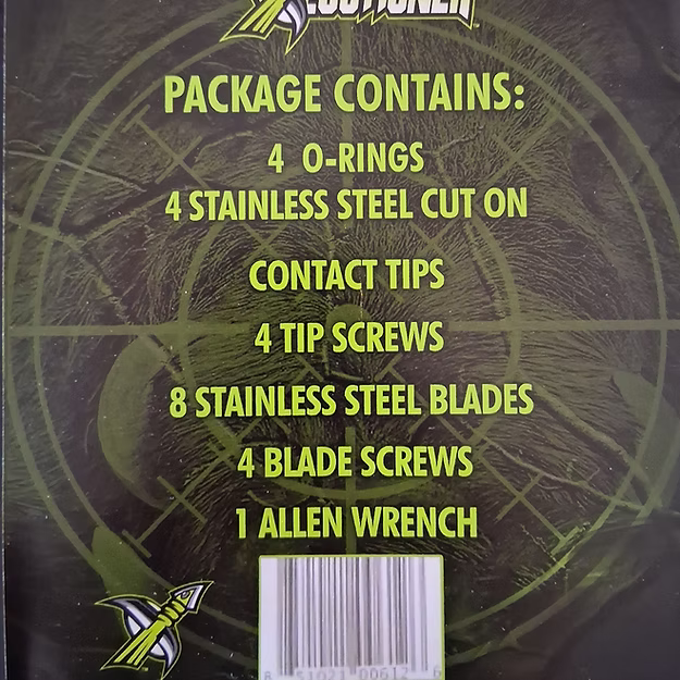 100 Grain Replacement Blades – Xecutioner Broadheads