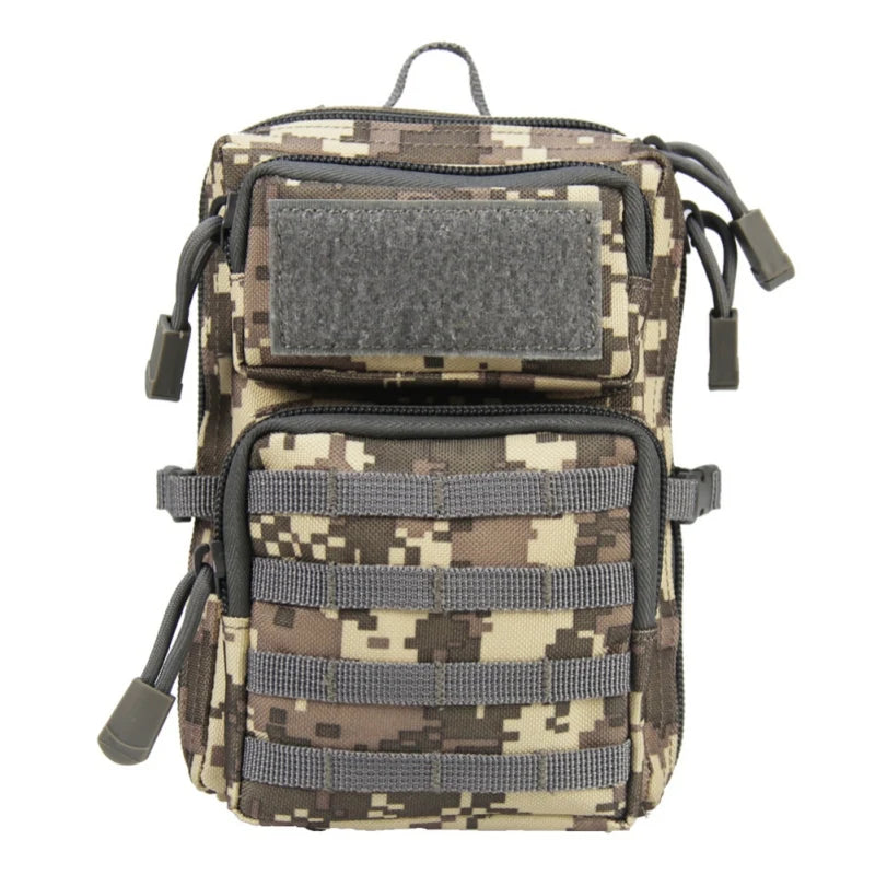 Outdoor Hunting EDC Bag Phone Holder Pouch Camping Hiking MOLLE System Backpack Utility Waist Bag
