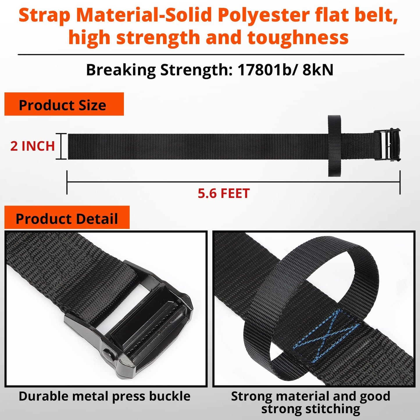 Tree Stand Hunting Harness -Climbing Stands Strap Treestand Belt with Adjustable