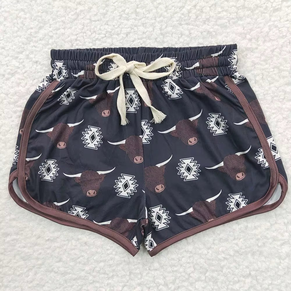 Wholesale Baby Girl Summer Camo Running Shorts Athletic Workout Beach Clothing Kids Children Toddler One Piece Clothes