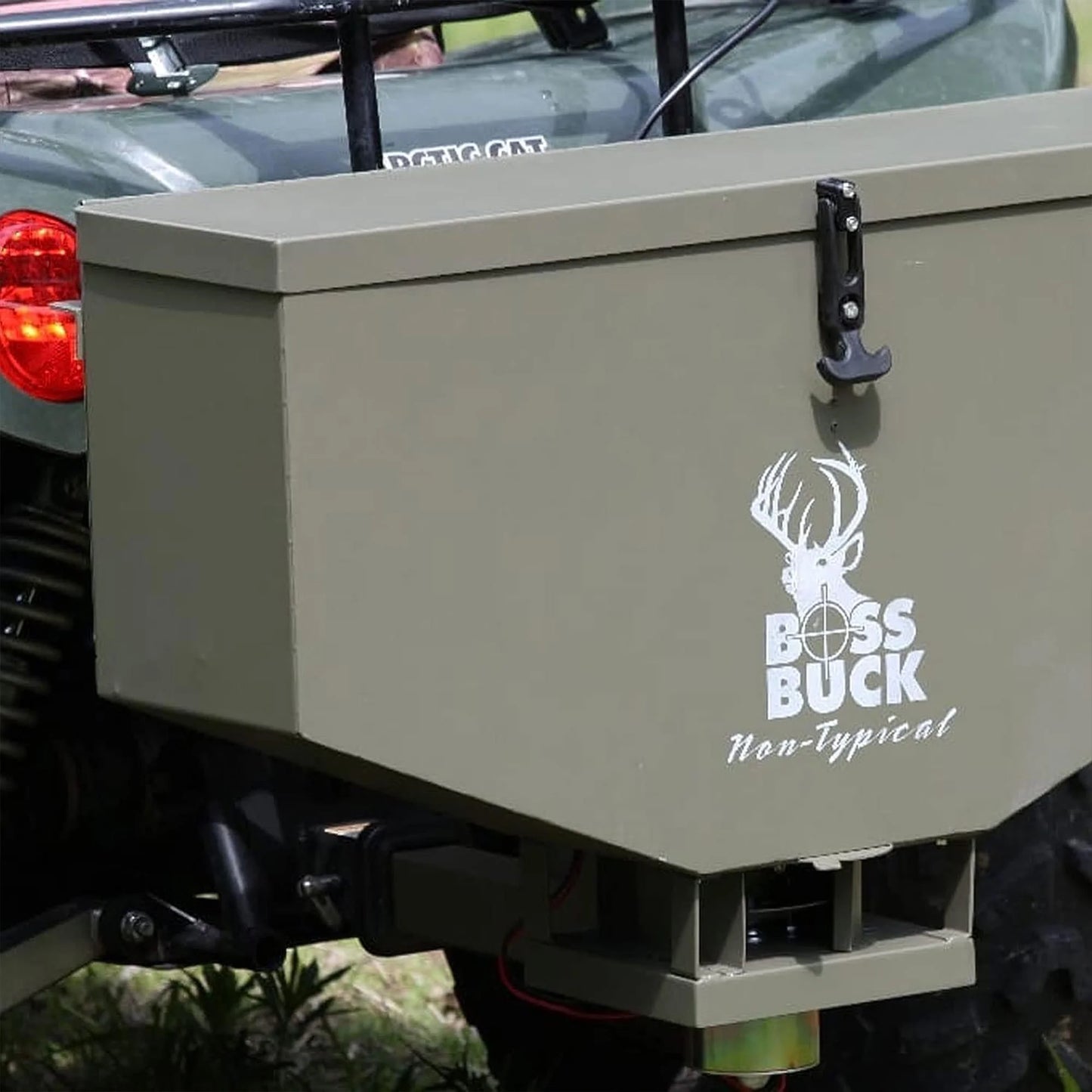 BB-1.80 80 Pound Capacity Non-Typical ATV Feed Spreader & Seeder