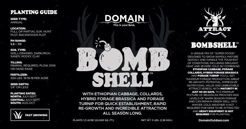 Bombshell™ Brassica Food Plot Seed