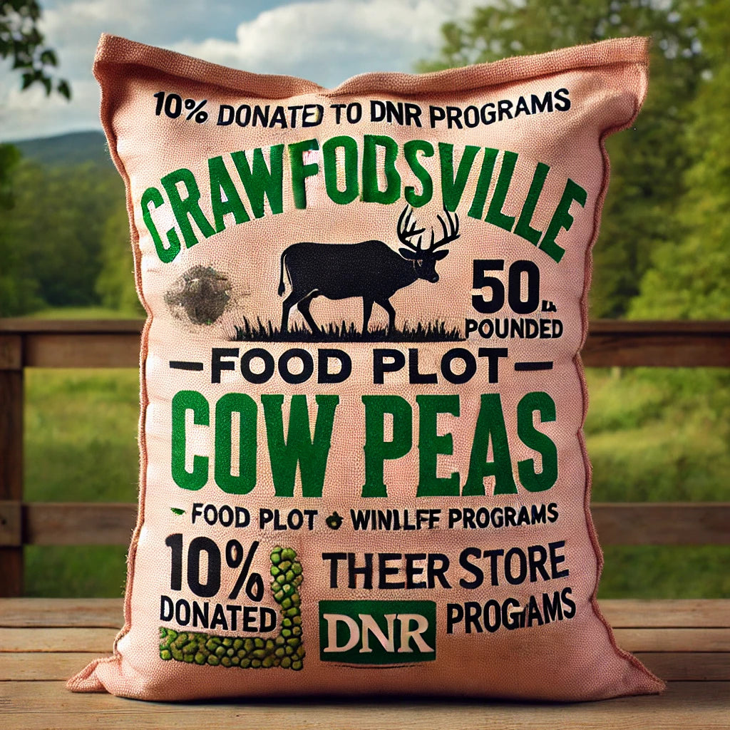 Carmel Indiana Cow Peas - Food Plot Seed - 50 pounds