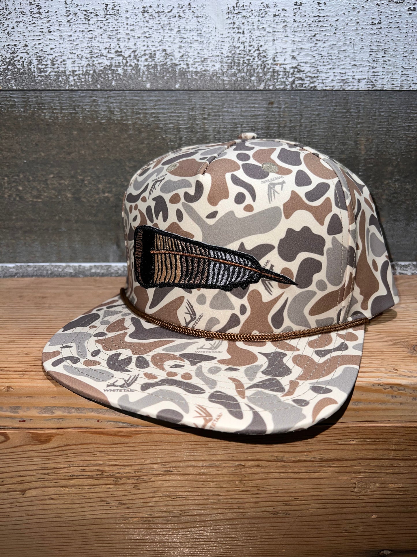 Whitetail Co. Fallen Feather Old Camo Trucker Hat