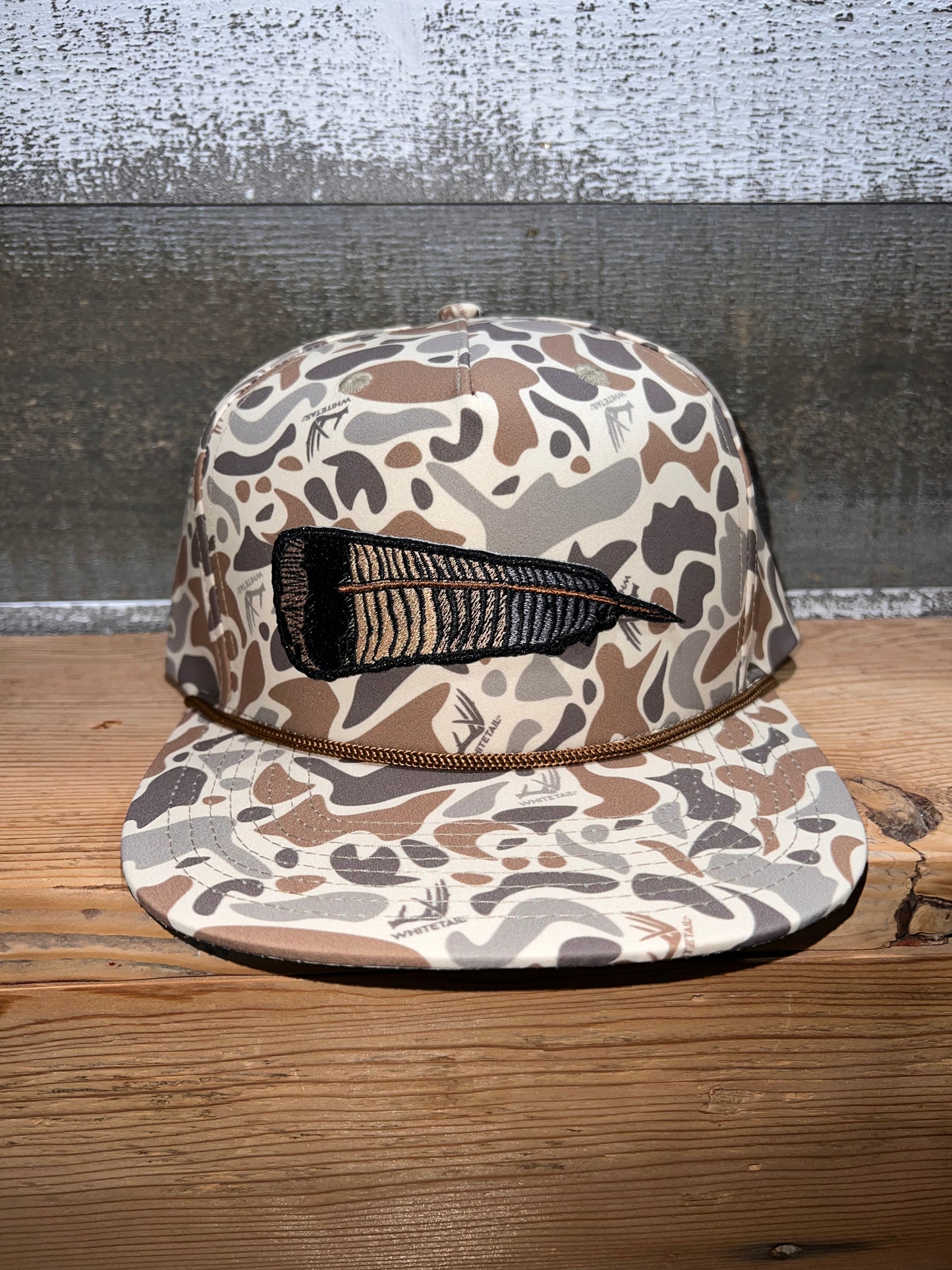 Whitetail Co. Fallen Feather Old Camo Trucker Hat