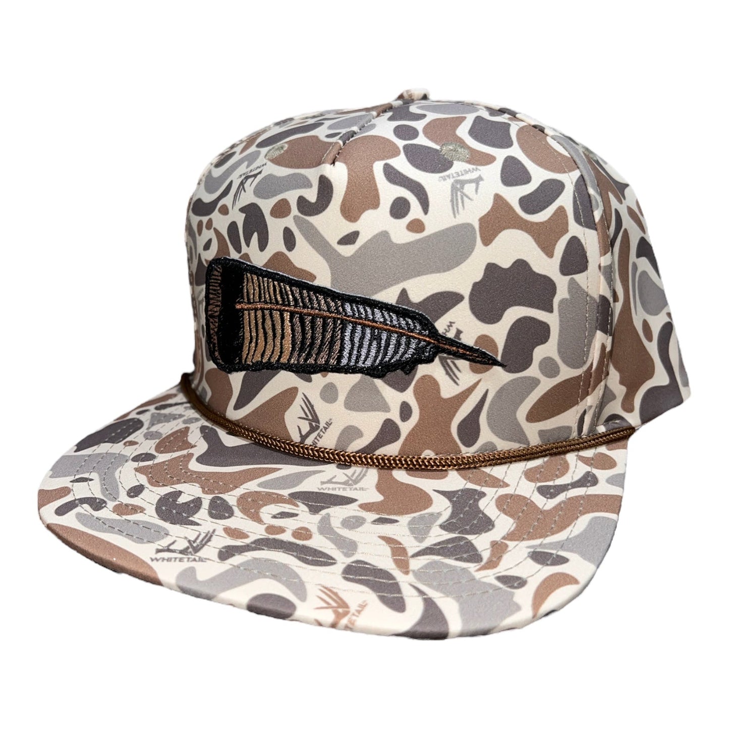 Whitetail Co. Fallen Feather Old Camo Trucker Hat
