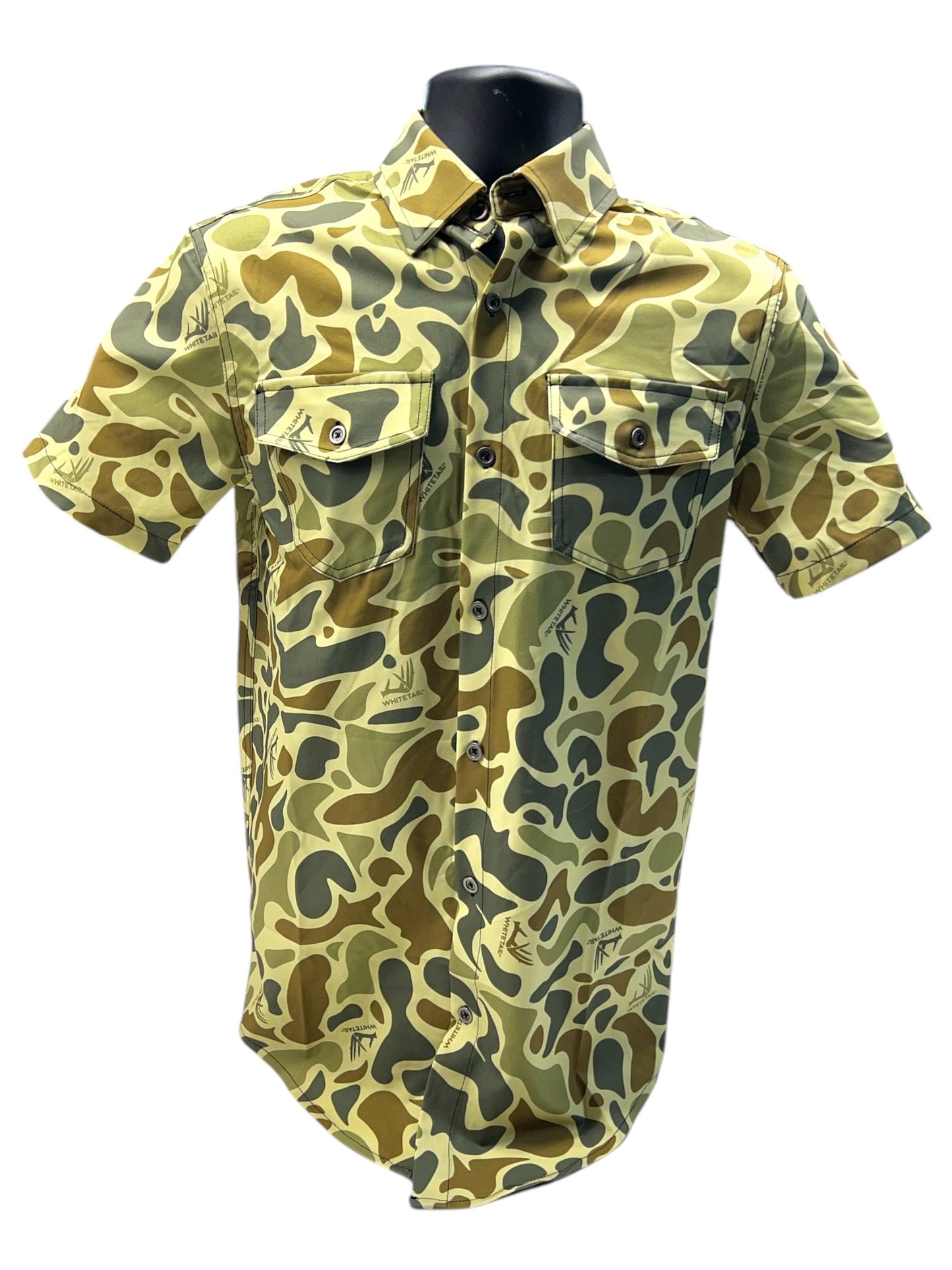 Whitetail Co. Old Camo Button Up Shirt