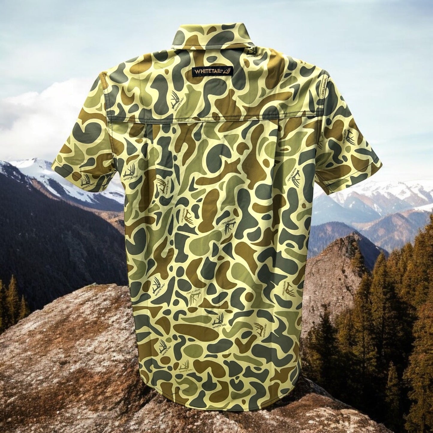 Whitetail Co. Old Camo Button Up Shirt