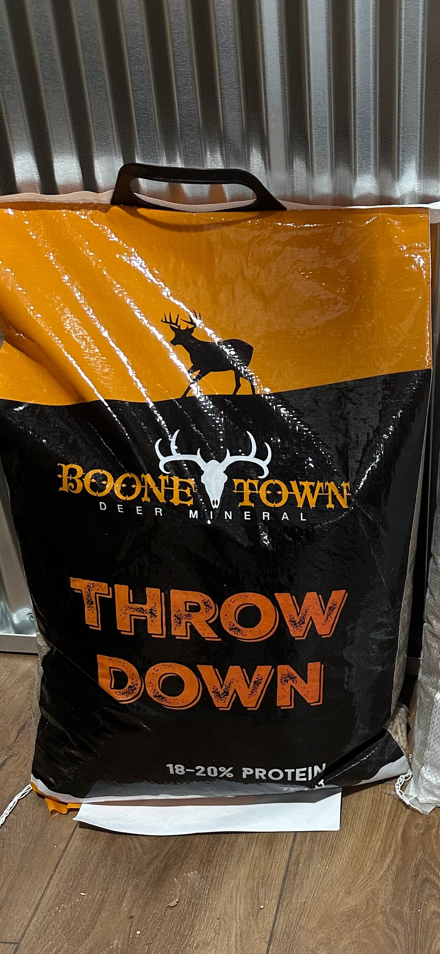 Boonetown Throw Down – 50 Pounds | Deer Mineral & Protein Supplement - Shipping Included