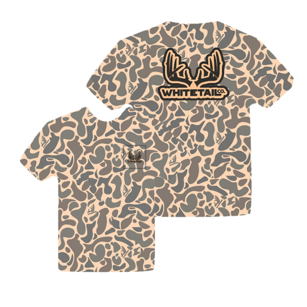 Coming Soon !!! Whitetail Co. Old Duck Camo Faded Pocket Tee