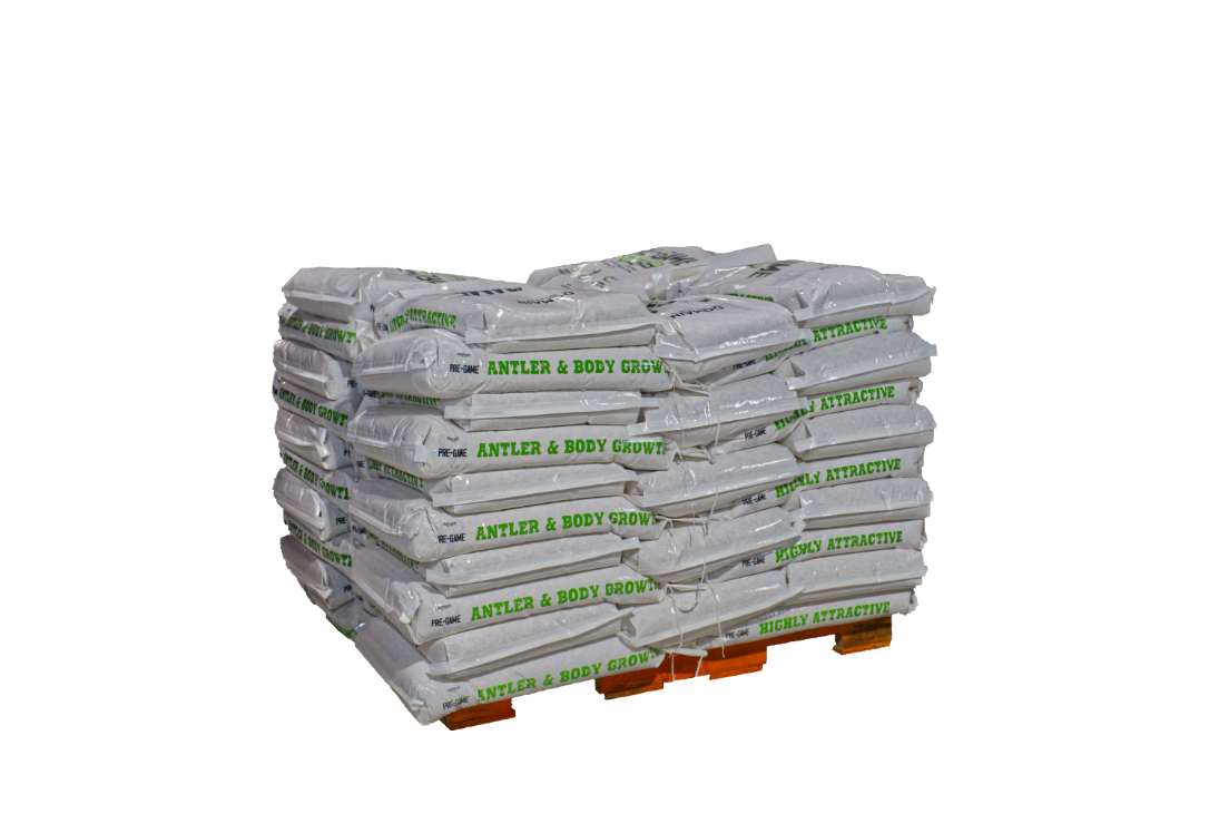 Domain’s Pre-Game Premium Deer Feed – High-Attractant Textured Whitetail Feed with Protein, Corn, Newberry Flavor