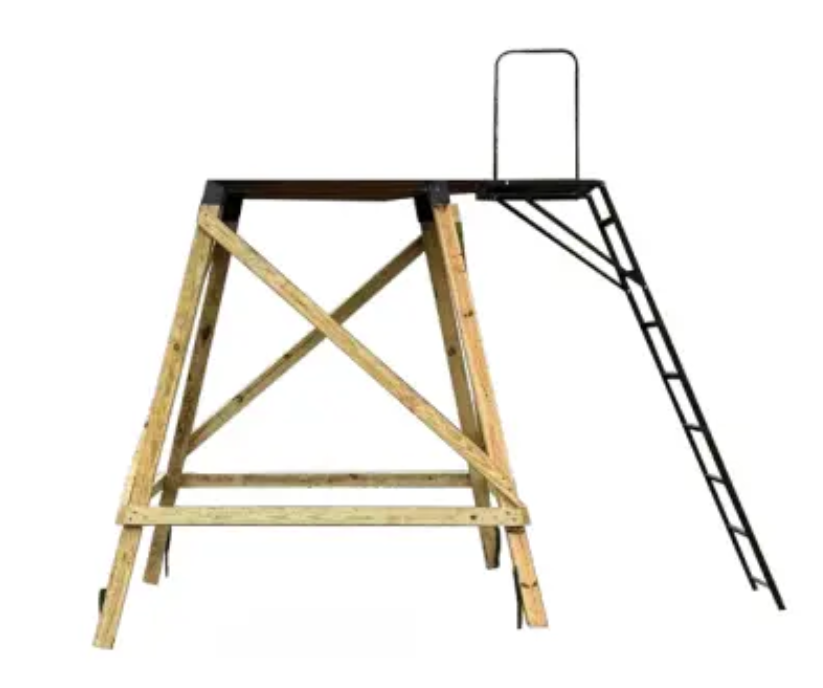 Metal and Pressure Treated Wood Stand Kits