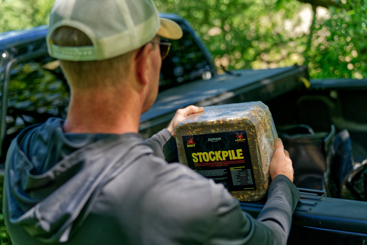 DOMAIN'S STOCKPILE DEER BLOCK - POWERFUL PROTEIN AND ENERGY