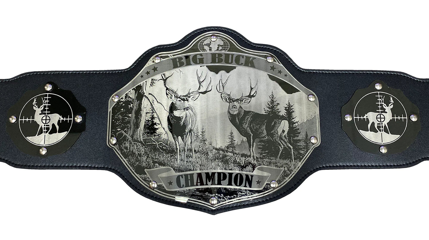 Hunting Championship Belt - Select Animal - Custom Text