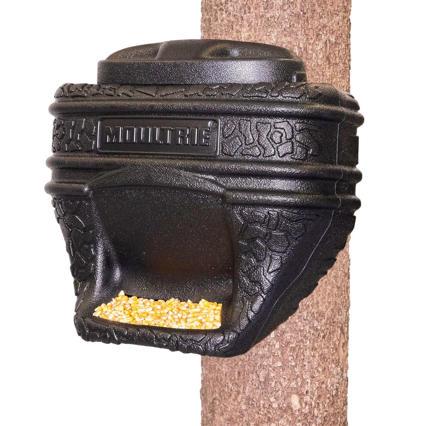 (3 Pack) 40Lb. Feed Bin. - Easy Fill Gravity Feeder - 6 Gallon Capacity