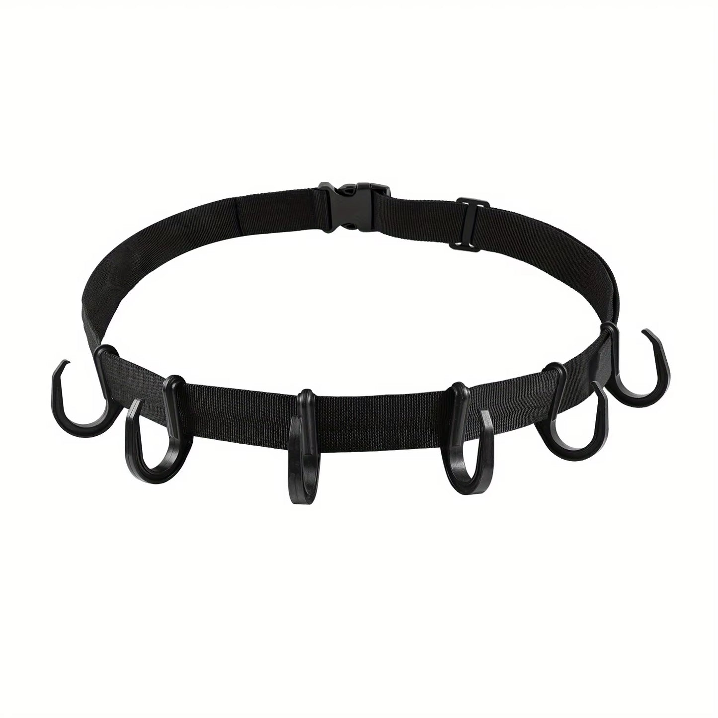 Treestand Strap Gear Hangers with Large Hooks, Lightweight Multi-Hook Accessory Holder Huntting Camping Hiking Tree Stand