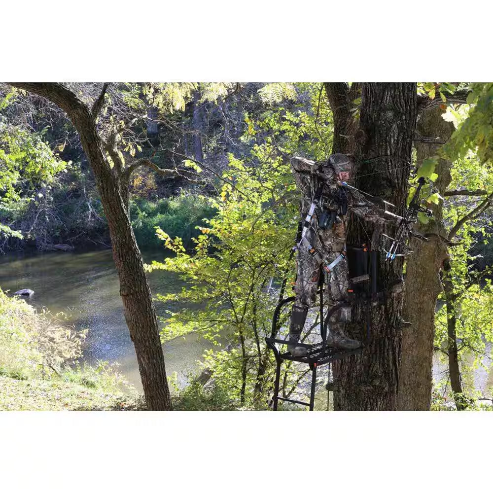 18.5 Ft. X 1.5 Ft. Hunter HD Deer Hunting 1-Person Ladder Tree Stand