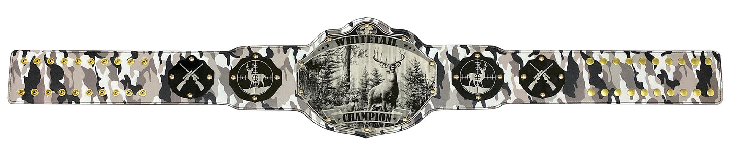 Hunting Championship Belt - Select Animal - Custom Text