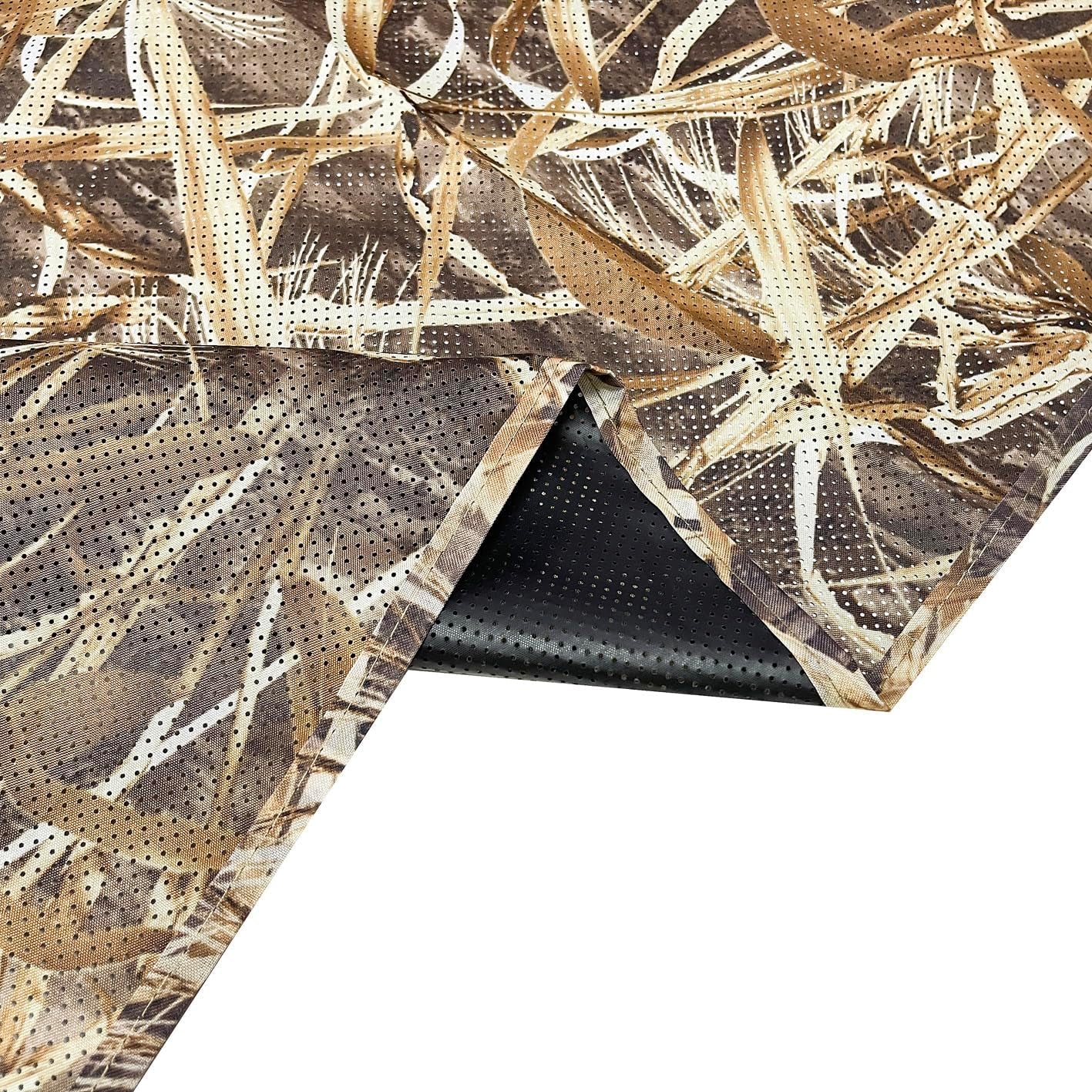 AUSCAMOTEK One Way See through Camouflage Mesh Camo Netting Material for Hunting