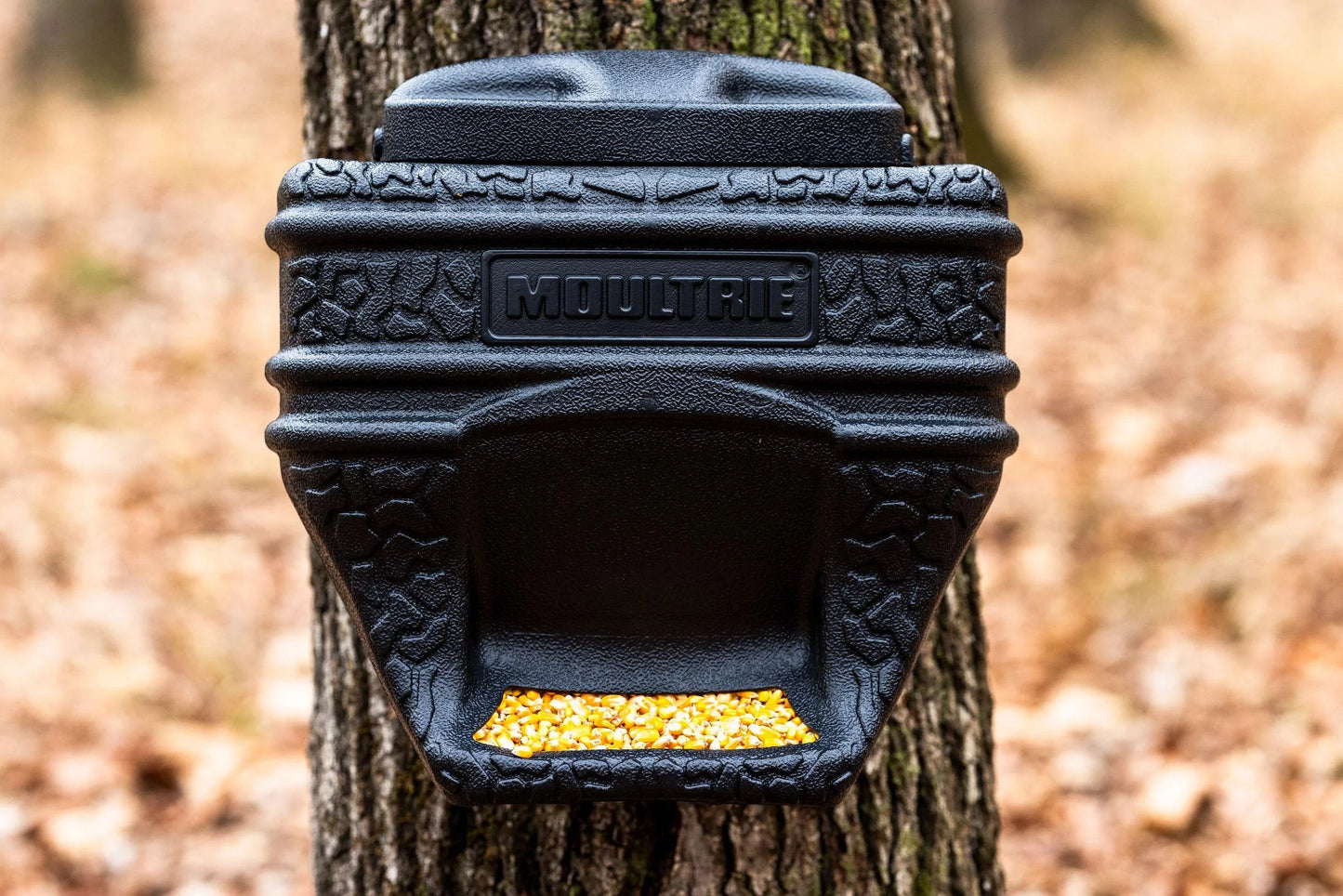 (3 Pack) 40Lb. Feed Bin. - Easy Fill Gravity Feeder - 6 Gallon Capacity