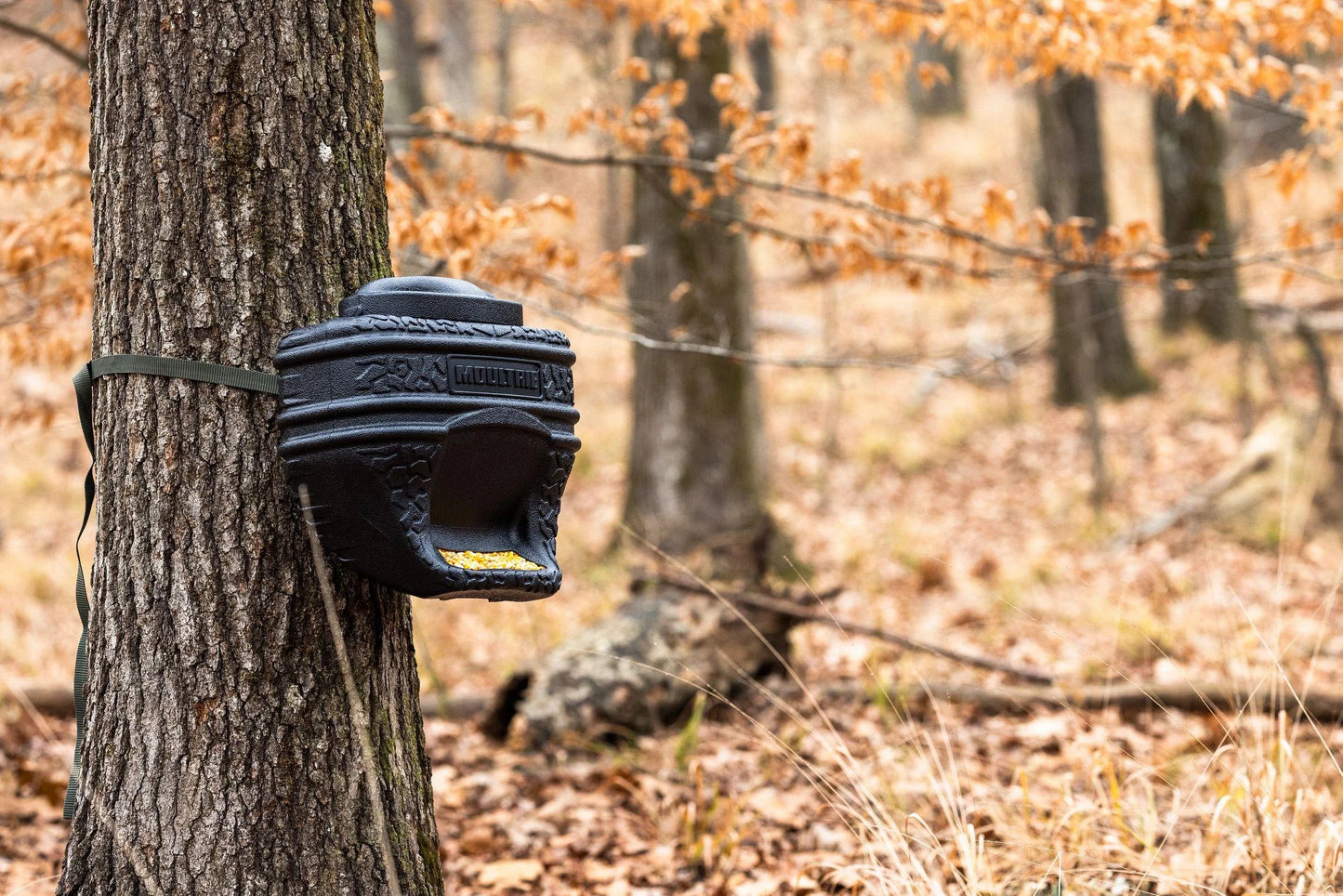 (3 Pack) 40Lb. Feed Bin. - Easy Fill Gravity Feeder - 6 Gallon Capacity