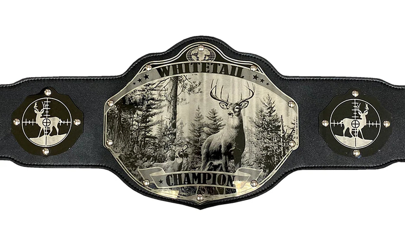 Hunting Championship Belt - Select Animal - Custom Text