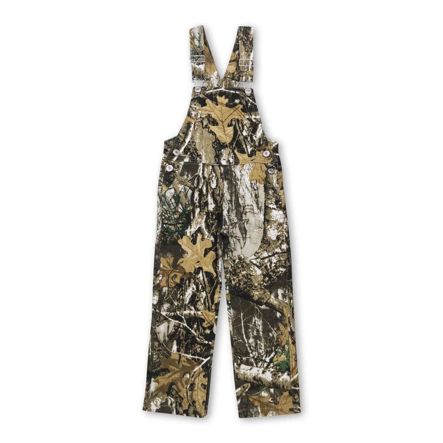 YAWOO Hunting Camouflage Kids Jeans Straight Denim Overalls Pants 6M-8Years