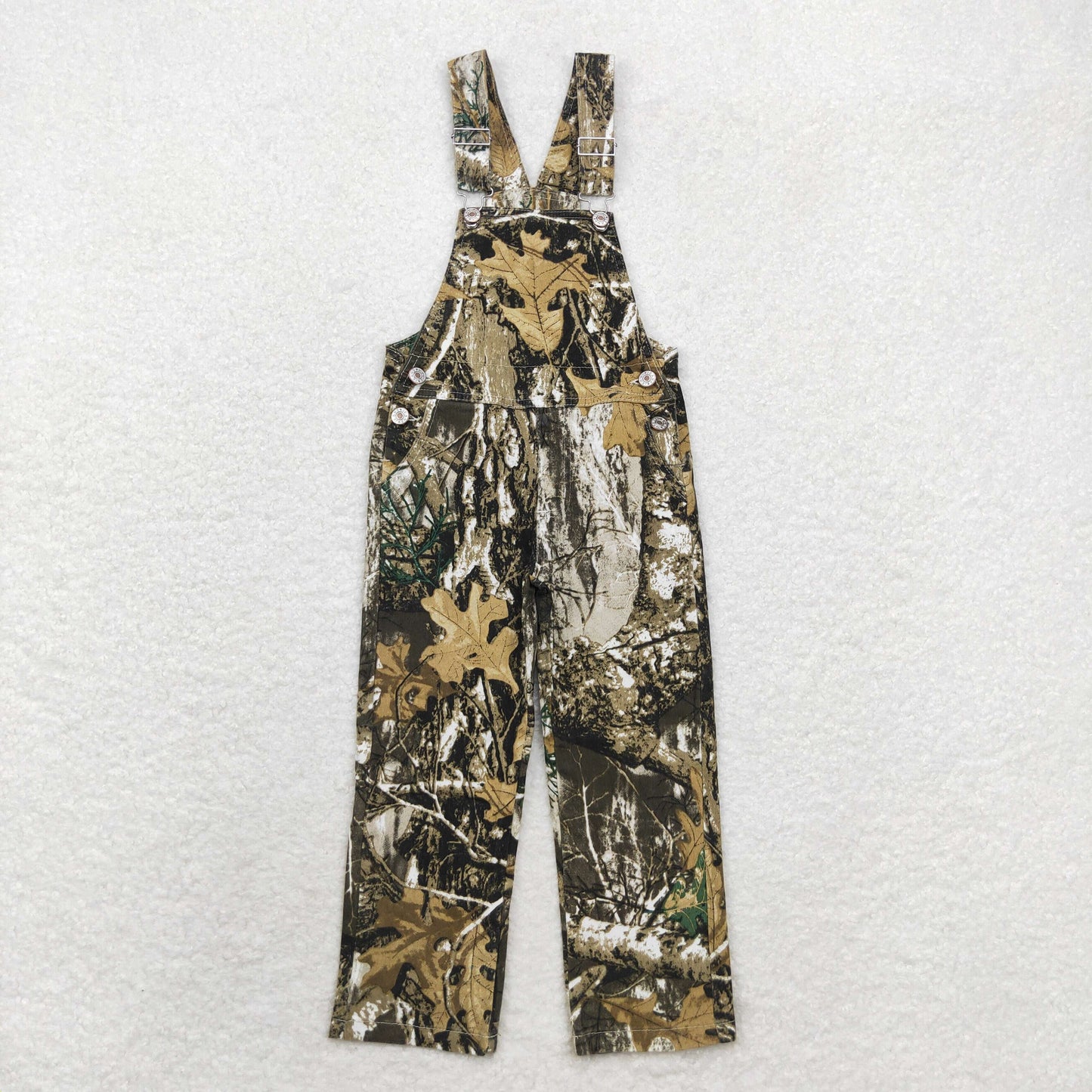 YAWOO Hunting Camouflage Kids Jeans Straight Denim Overalls Pants 6M-8Years