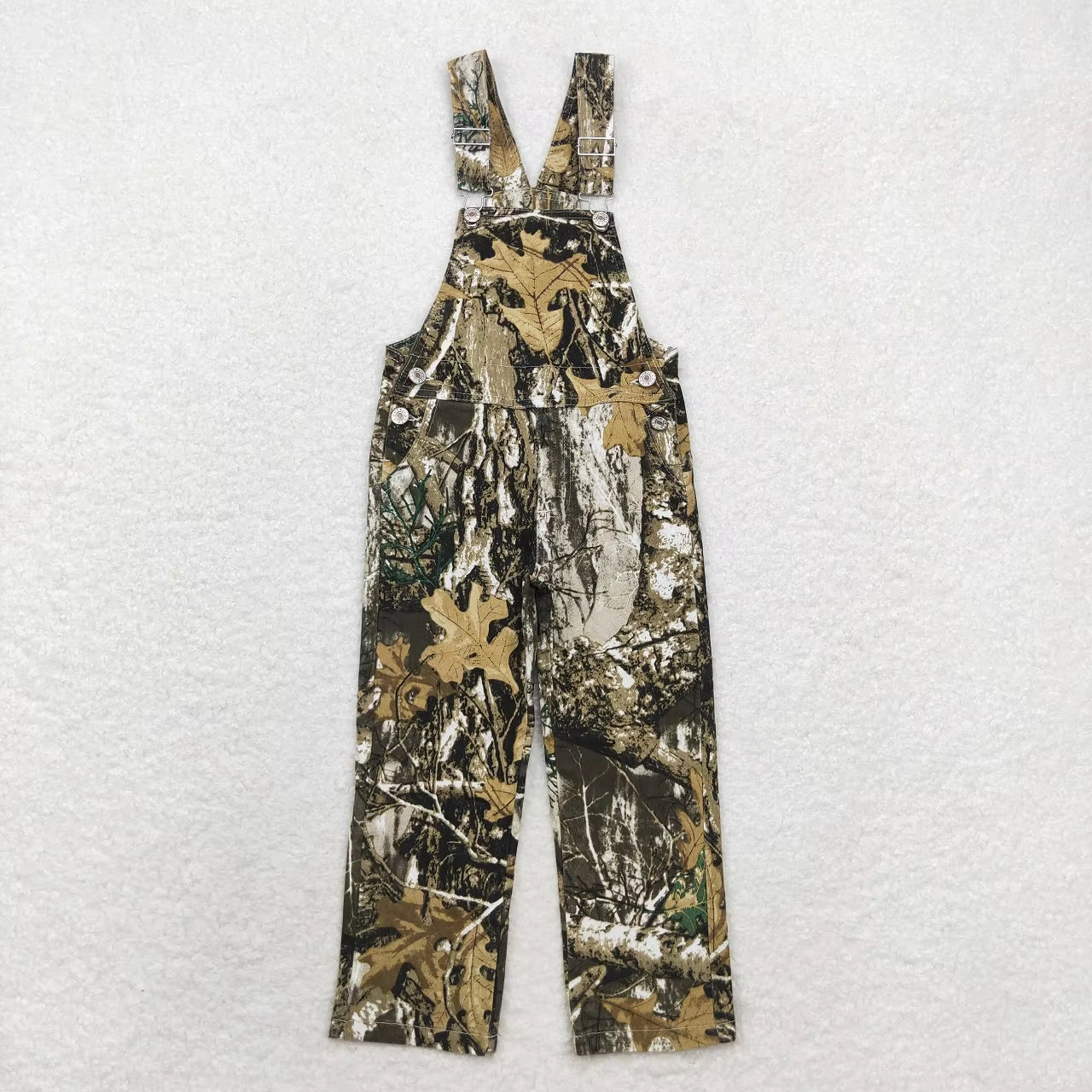 Wholesale Baby Boy Girl Denim Overalls Pocket Bottom Kids Camo Clothing Children Toddler Flared Ripped Pants One Piece Jeans