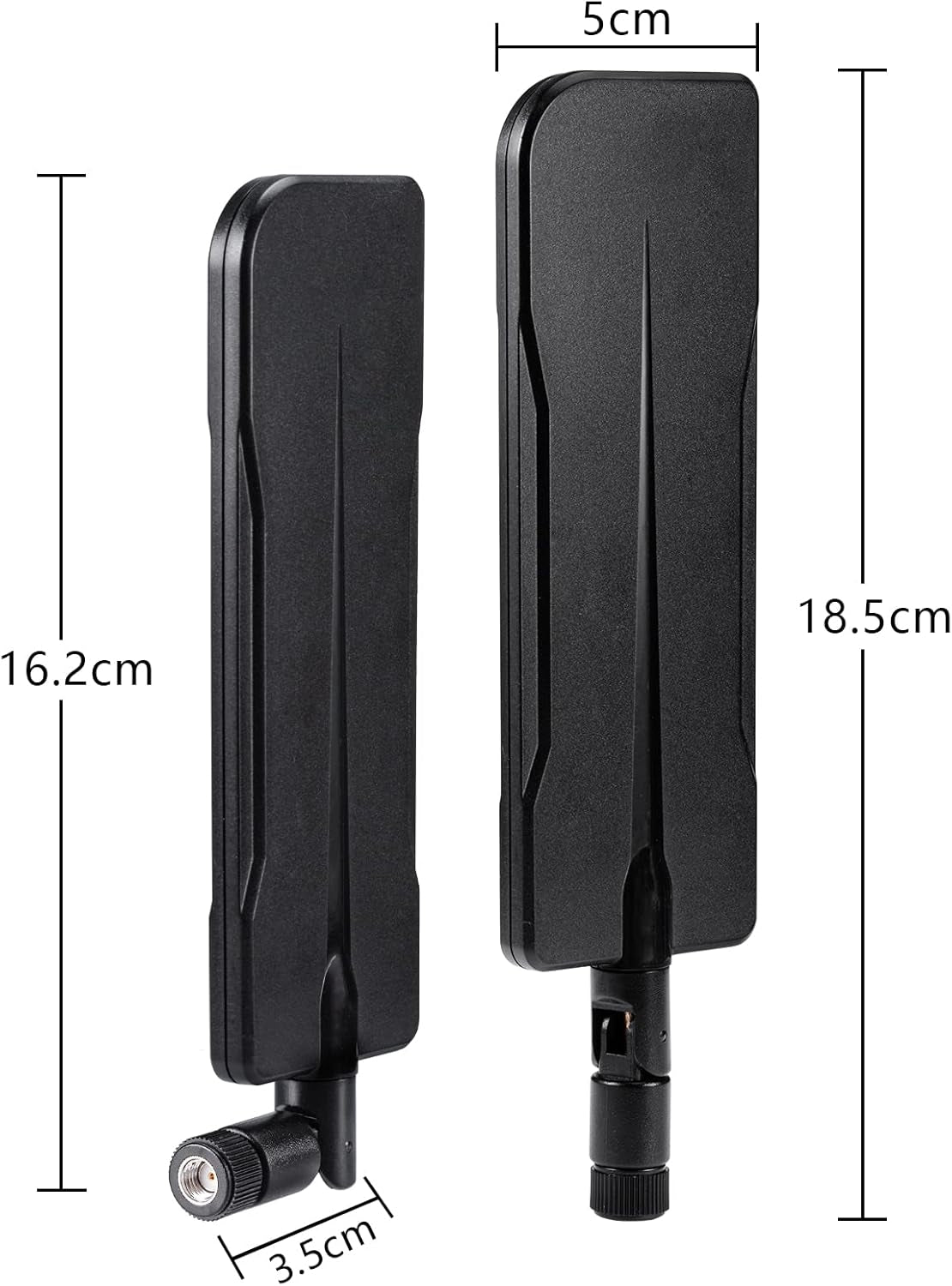 Trail Camera 4G LTE 8Dbi Cellular Antenna (RP-SMA Male)(2-Pack) Compatible with Game Camera Cellular Modem Wildlife Hunting Camera Outdoor Mobile Security Camera
