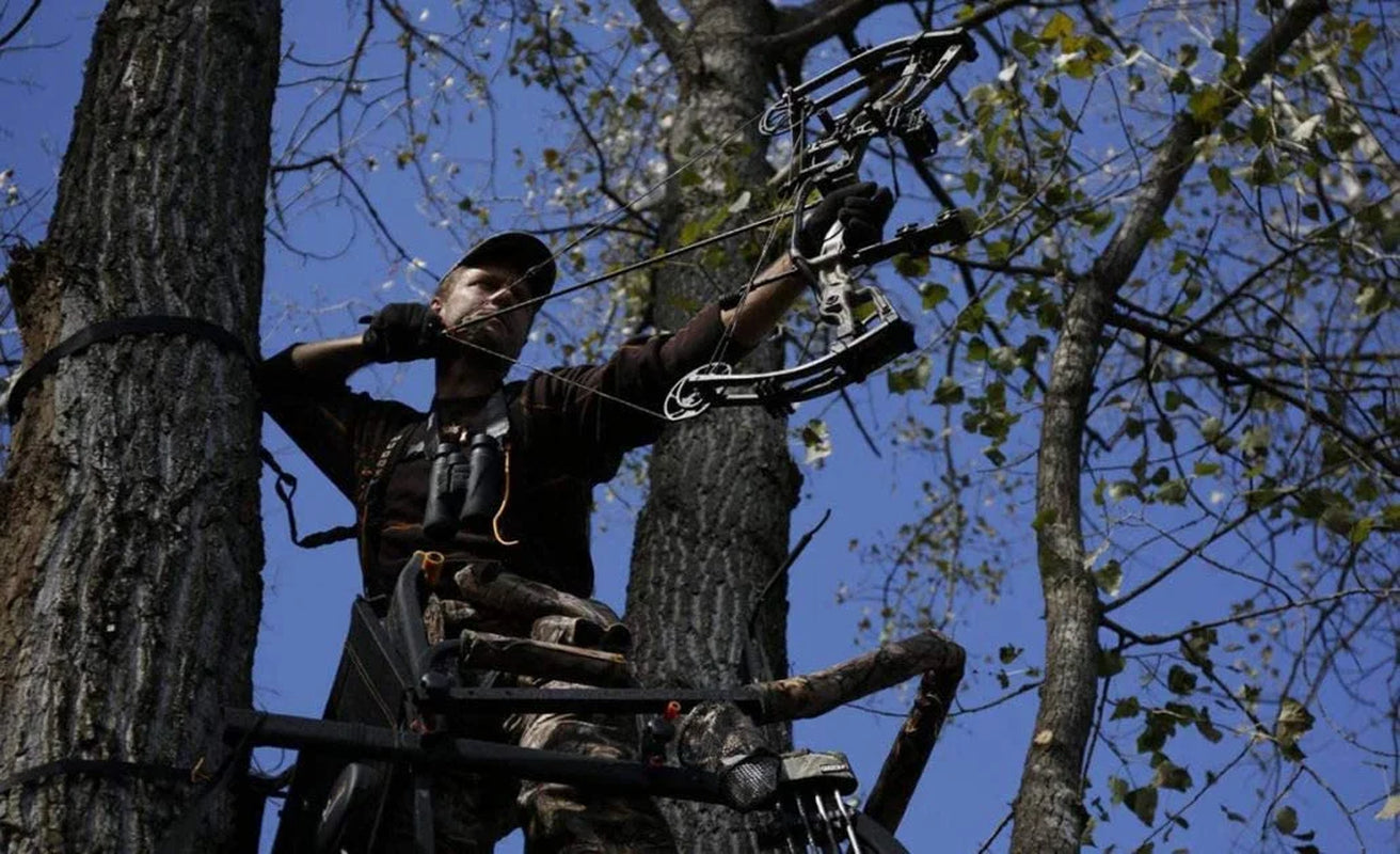 Big Game LS0550 Hunter HD 1.5 Deer Hunting 1 Person Ladder Tree Stand
