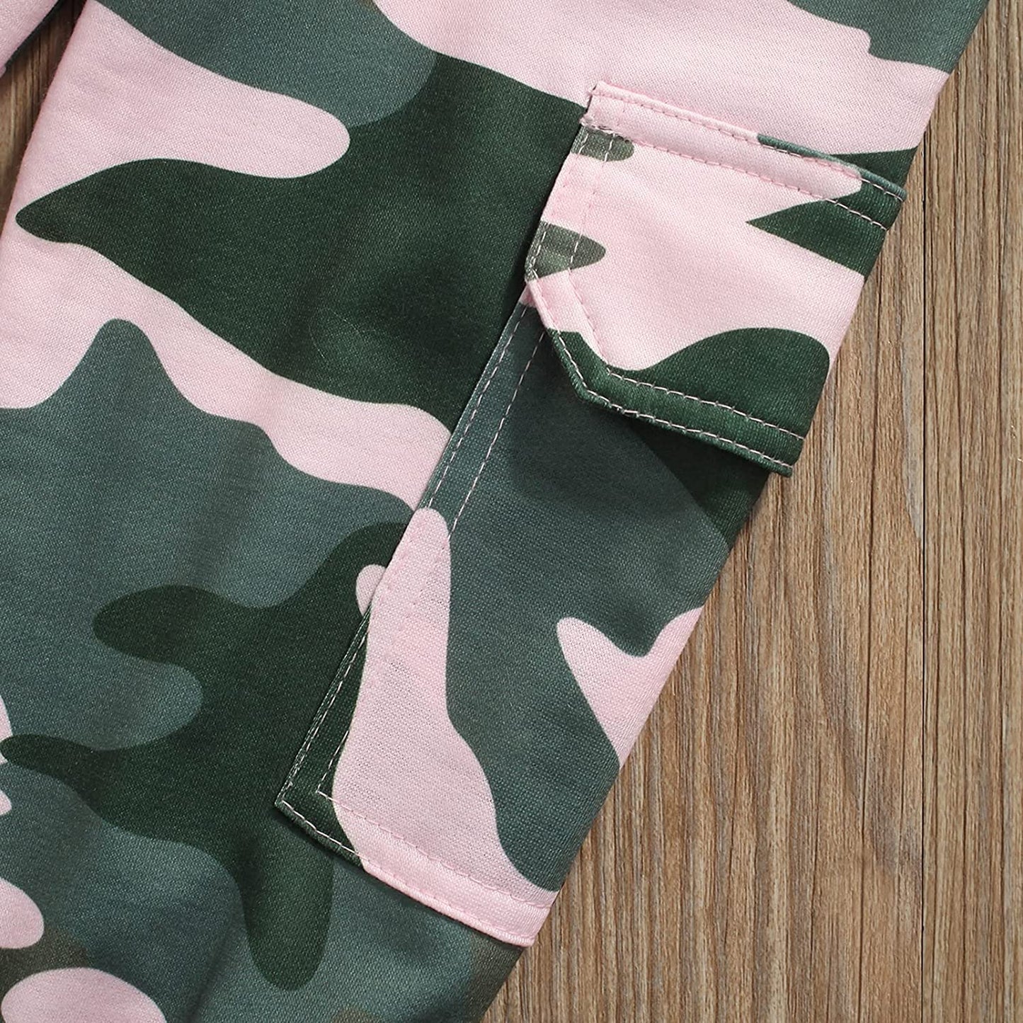 Toddler Girls Clothes 2T 3T 4T 5T Fall Outfits Baby Pullover Sweatshirt & Camouflage Pants Set Kids Winter Sweatsuit