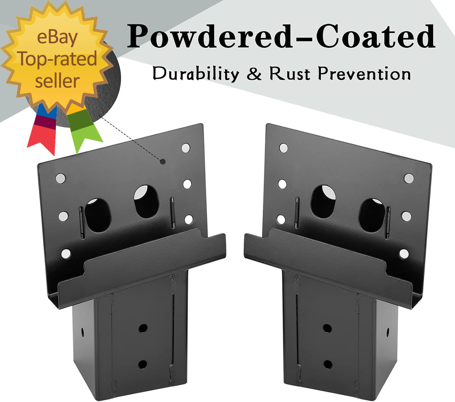 Outdoor 4X4 Compound Angle Brackets for Deer Stand Hunting Blinds Shooting