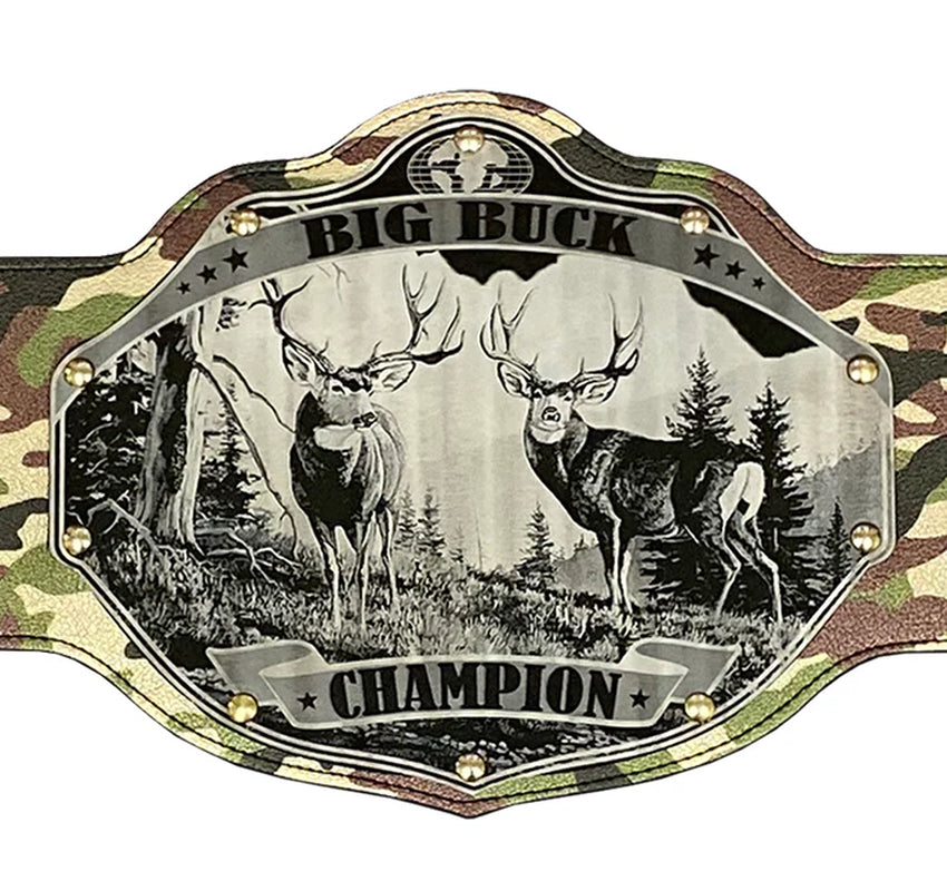 Hunting Championship Belt - Select Animal - Custom Text
