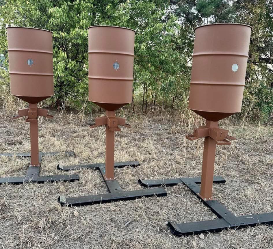 forage feeders single barrel feeder