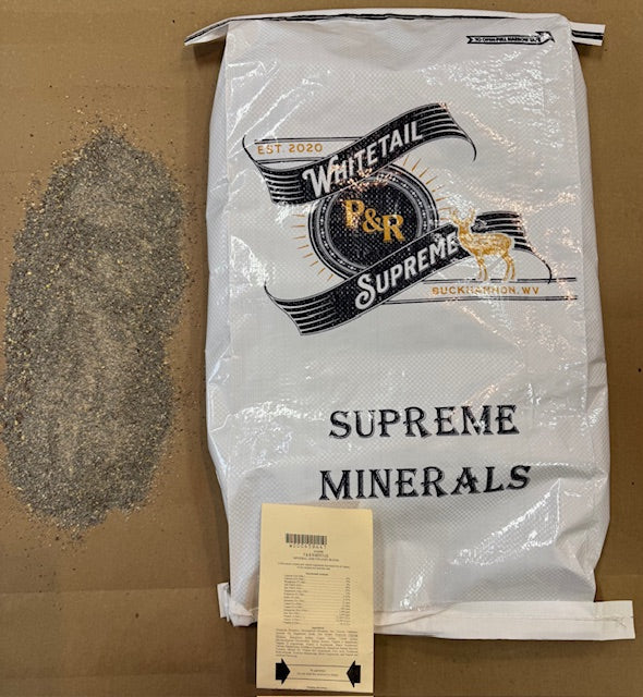 P&R Whitetail Supreme - Mineral and Vitamin Blend - 1 Ton Pallet