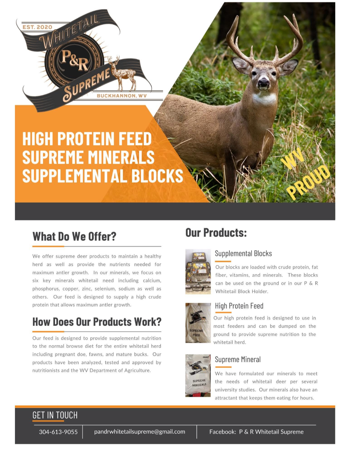 whitetail supreme feed block pallet